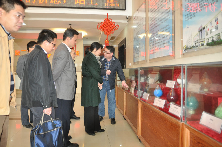 2月6號(hào)玉林市委常委、統(tǒng)戰(zhàn)部部長(zhǎng)商娜紅一行到我司參觀考察